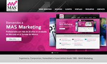 Pagina web para una de las mejores Agencias de Publicidad en Cancun